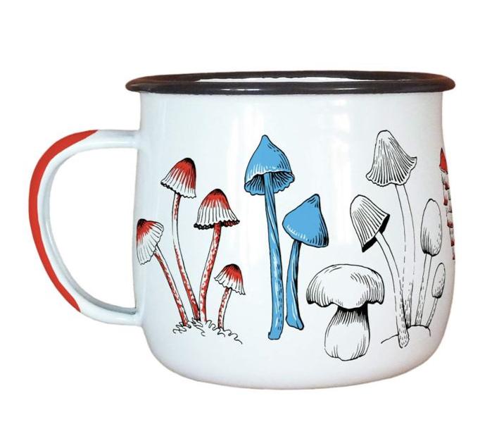 Enamel Mug - NZ Fungi