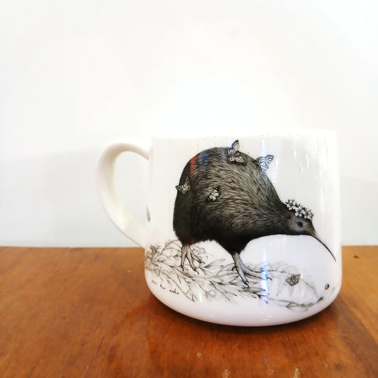 Katy Hayward Mug - Brown Kiwi