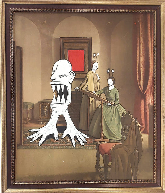 Eli Harvey Artwork - "bear hands..."