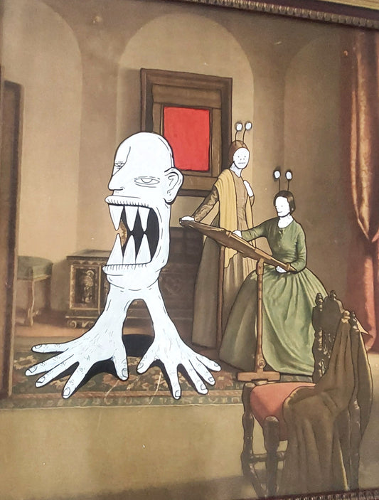 Eli Harvey Artwork - "bear hands..."