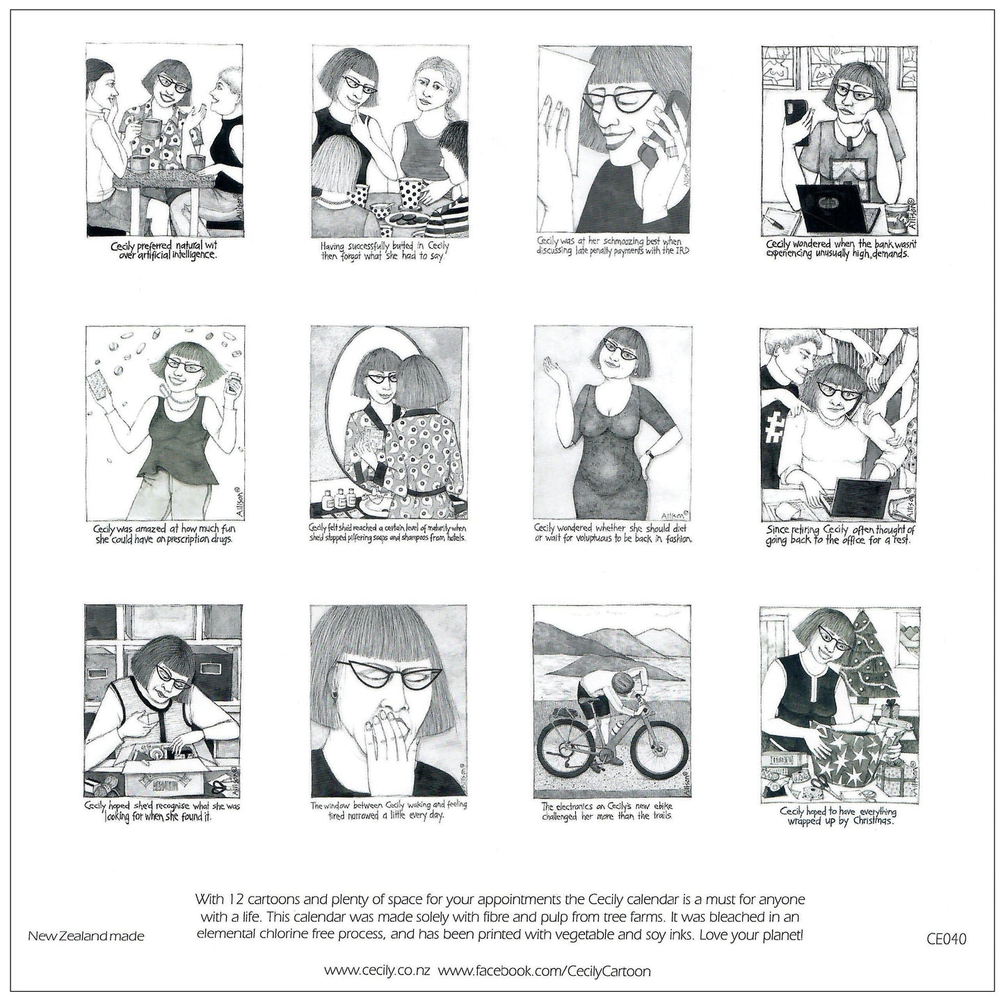 Cecily 2026 Calendar