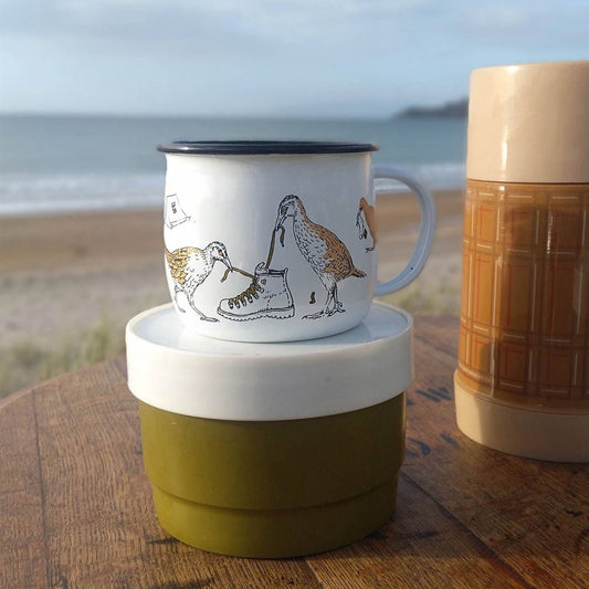 Enamel Mug - Mountain Birds
