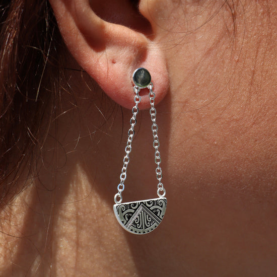 Little Taonga - Maunga-Nui Breastplate Earrings