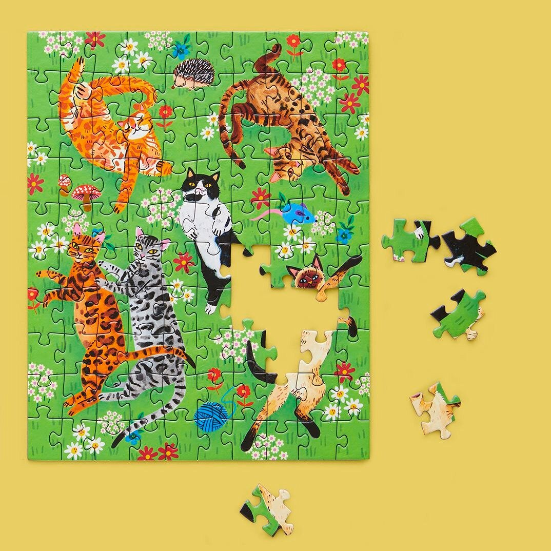 Jigsaw Puzzle - 100 Piece Snax (Cat Nap)