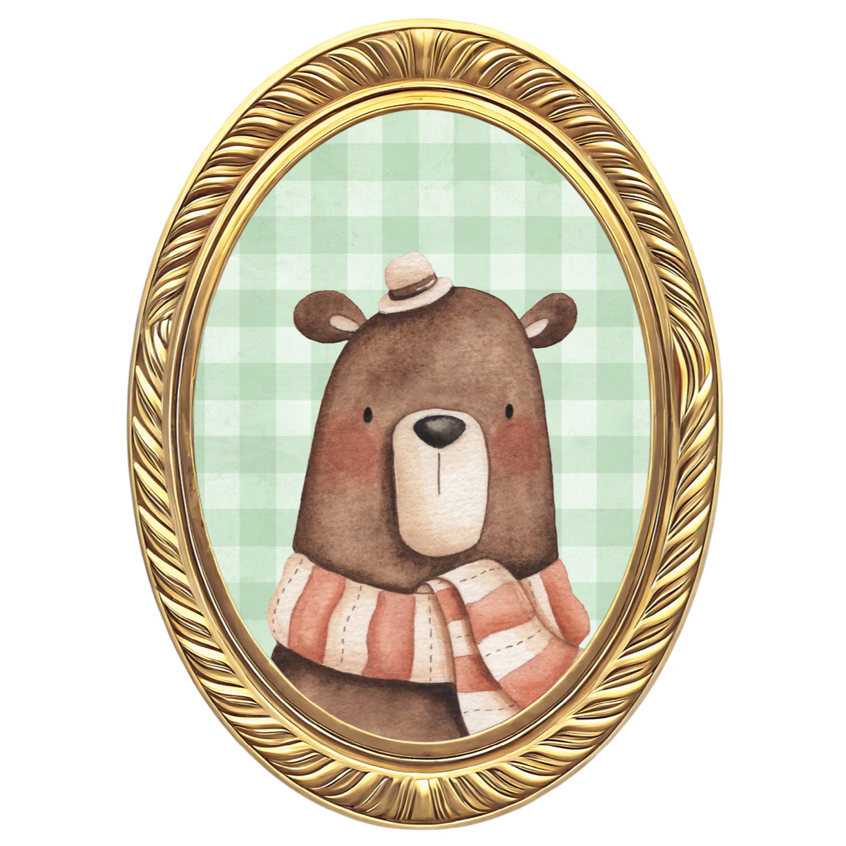 Animal Portrait Wall Adhesive