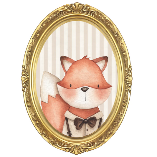 Animal Portrait Wall Adhesive