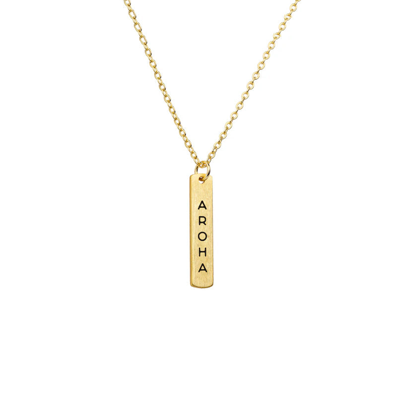 Little Taonga - Gold Aroha Necklace