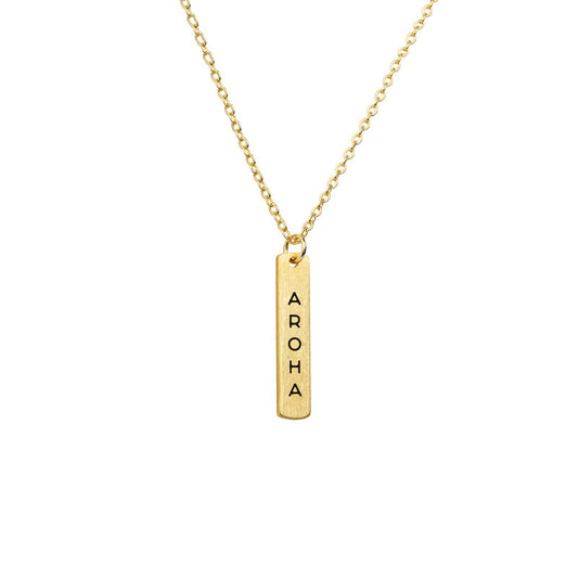 Little Taonga - Gold Aroha Necklace