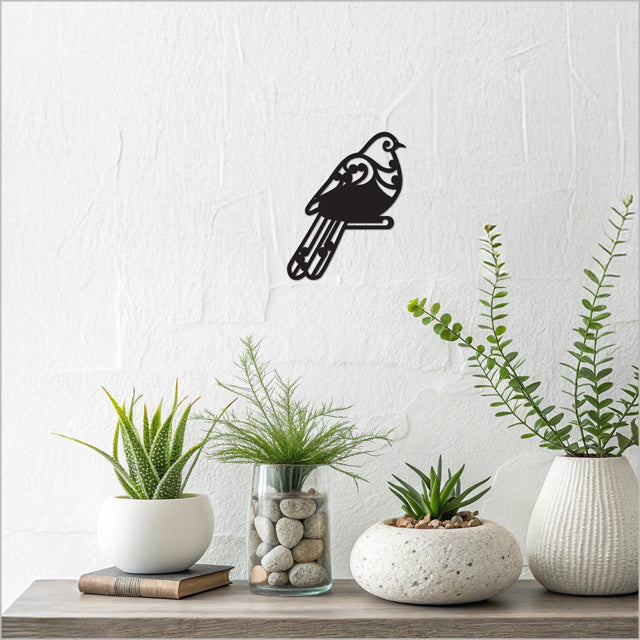 Crystal Ashley Wall Art - Koru Kererū