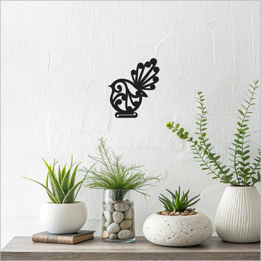 Crystal Ashley Wall Art - Koru Fantail