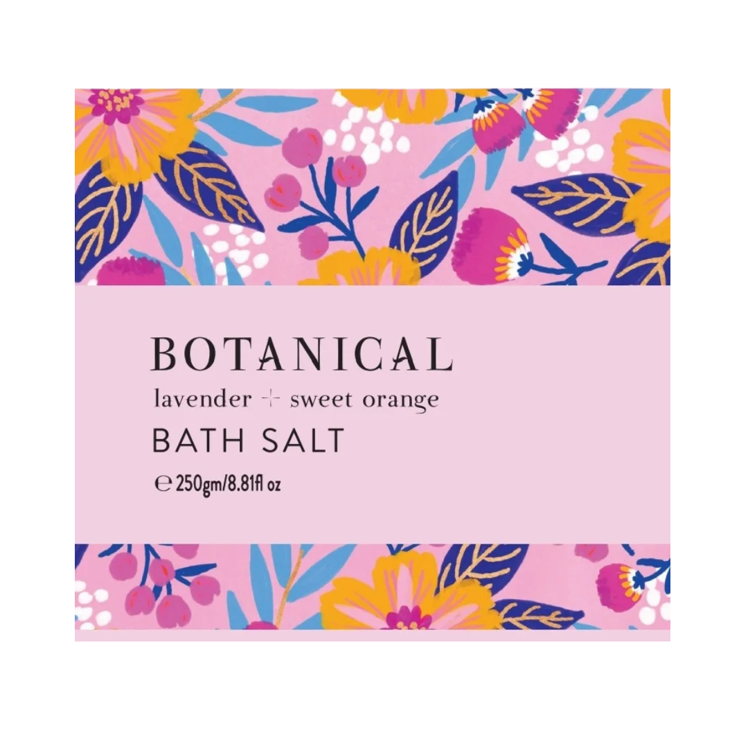 Botanical Bath Salts - Lavender & Sweet Orange