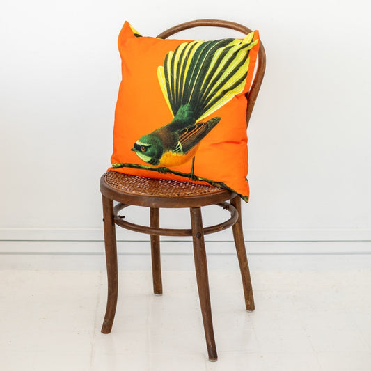 Native Bird Cushion Cover - Fantail