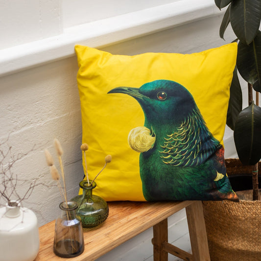 Native Bird Cushion Cover - Tui