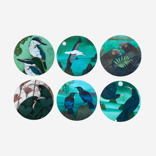 Native Bird Coaster Set (Kathryn Furniss)