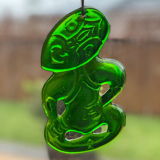 Hermann Salzmann Glass Tiki