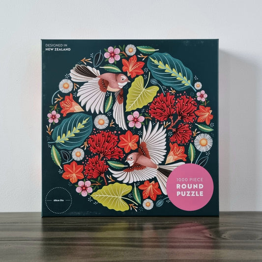 Jigsaw Puzzle - Chirpy Fantails (Catherine Marion)