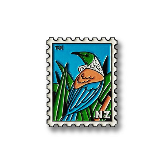 Enamel Stamp Magnet