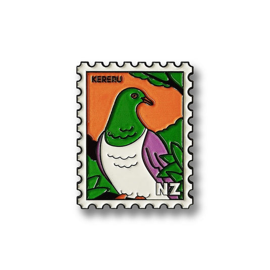 Enamel Stamp Magnet