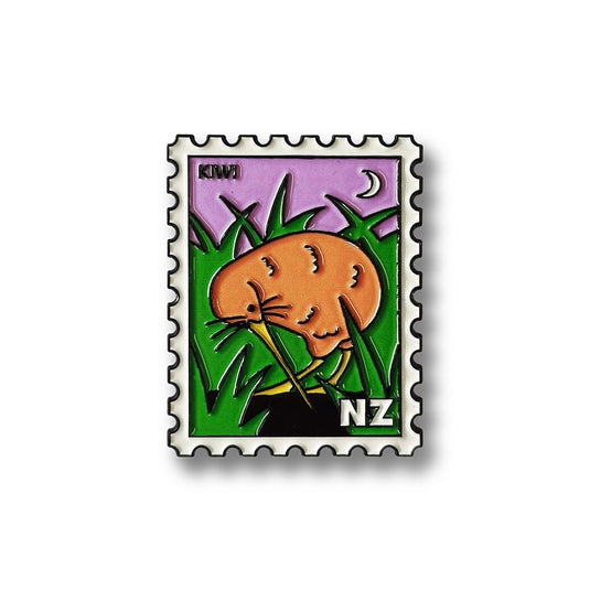 Enamel Stamp Magnet