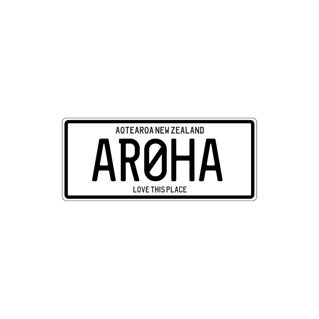 Kiwiana Number Plate Magnets