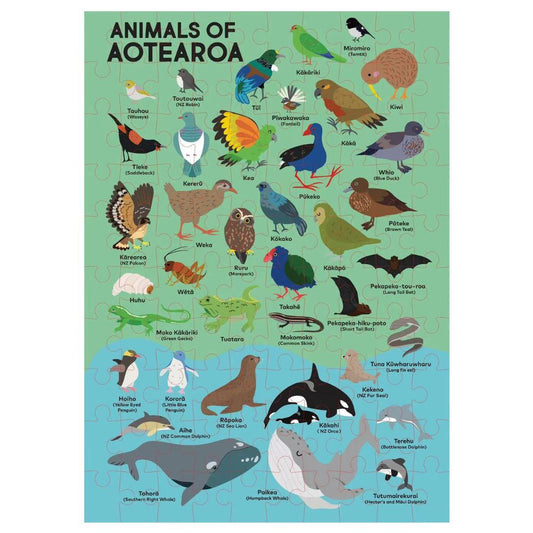 Jigsaw Puzzle - Animals of Aotearoa