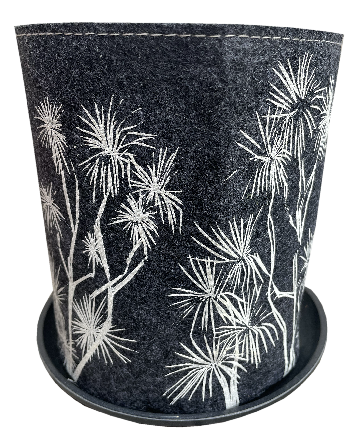 Eco Felt Growbag - Tī Kōuka (Grey)