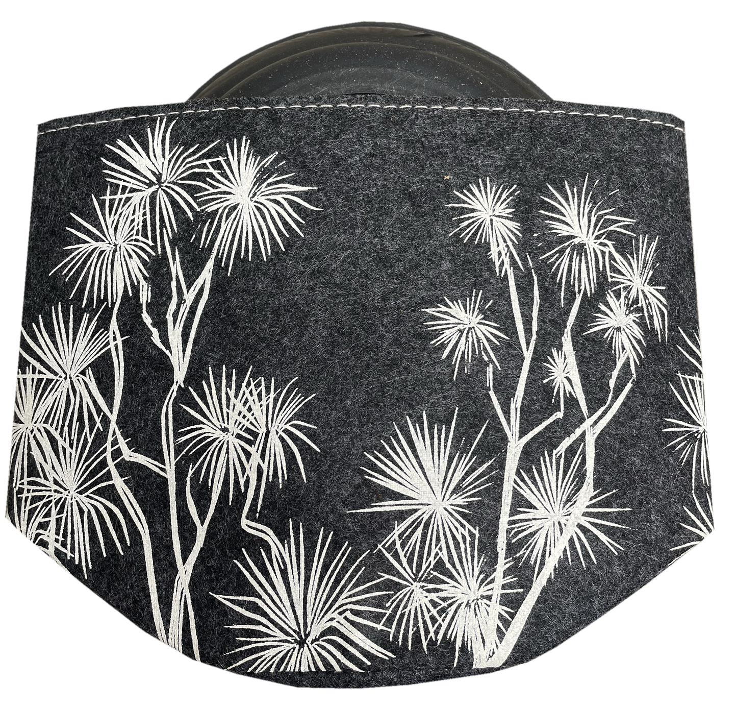Eco Felt Growbag - Tī Kōuka (Grey)