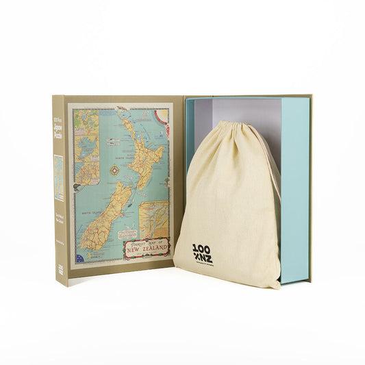 Jigsaw Puzzle - NZ Tourist Map