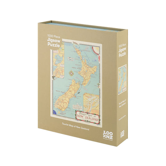 Jigsaw Puzzle - NZ Tourist Map