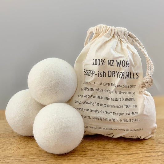 NZ Wool Dryer Balls (3 Pack)