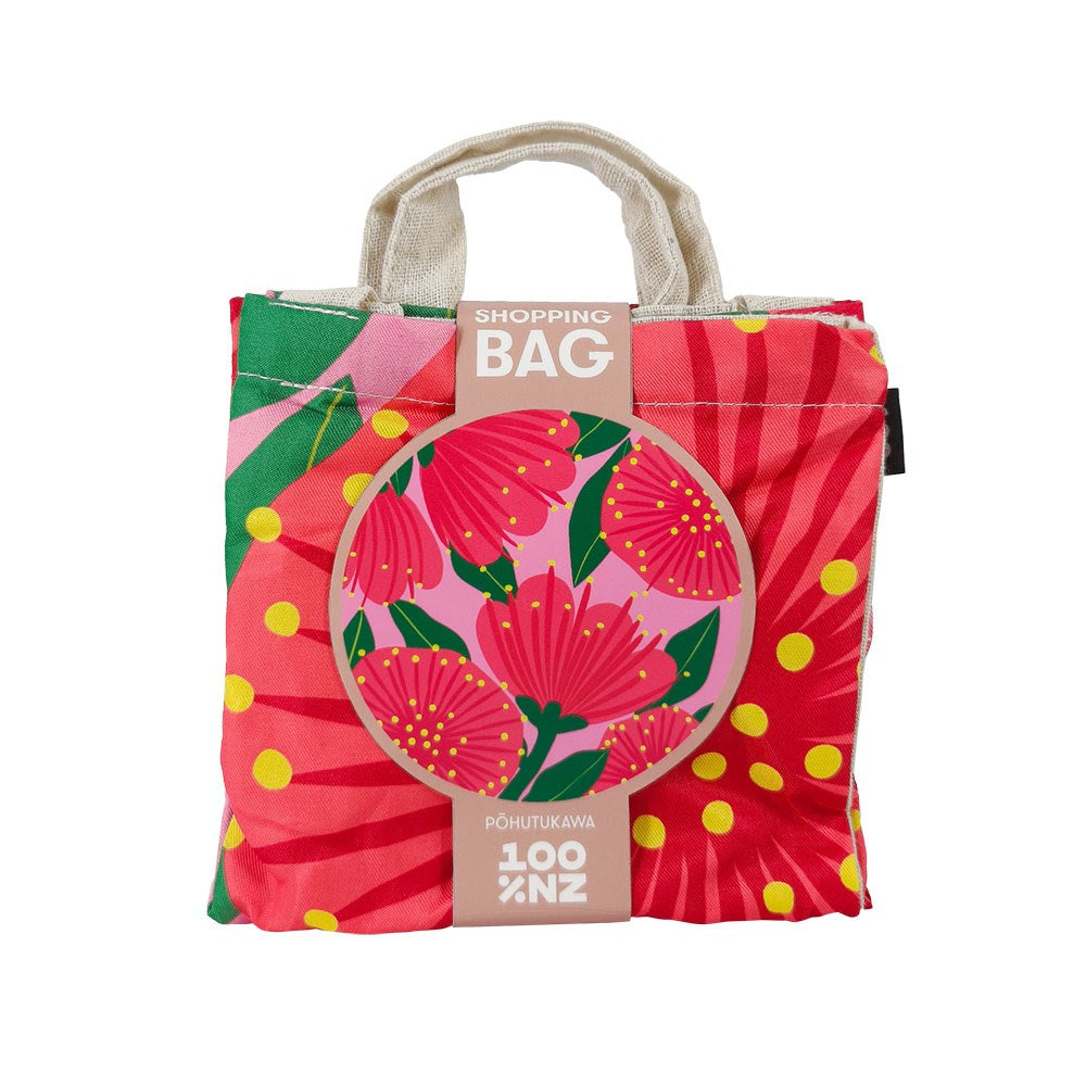 Shopping Bag - Bright Pōhutukawa