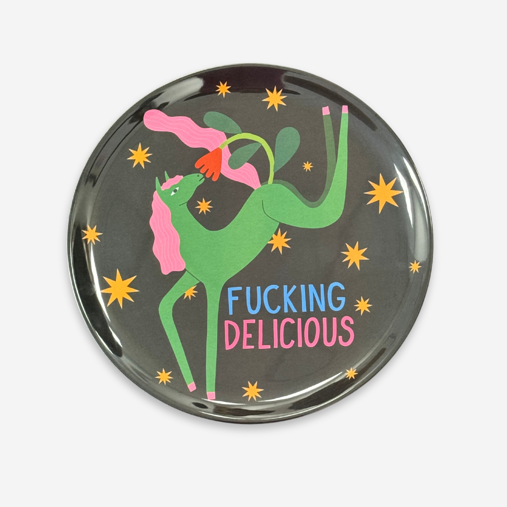 Melamine Tray - F**king Delicious