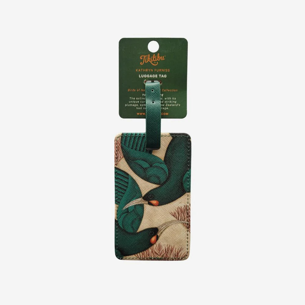 Kathryn Furniss Luggage Tag - Huia