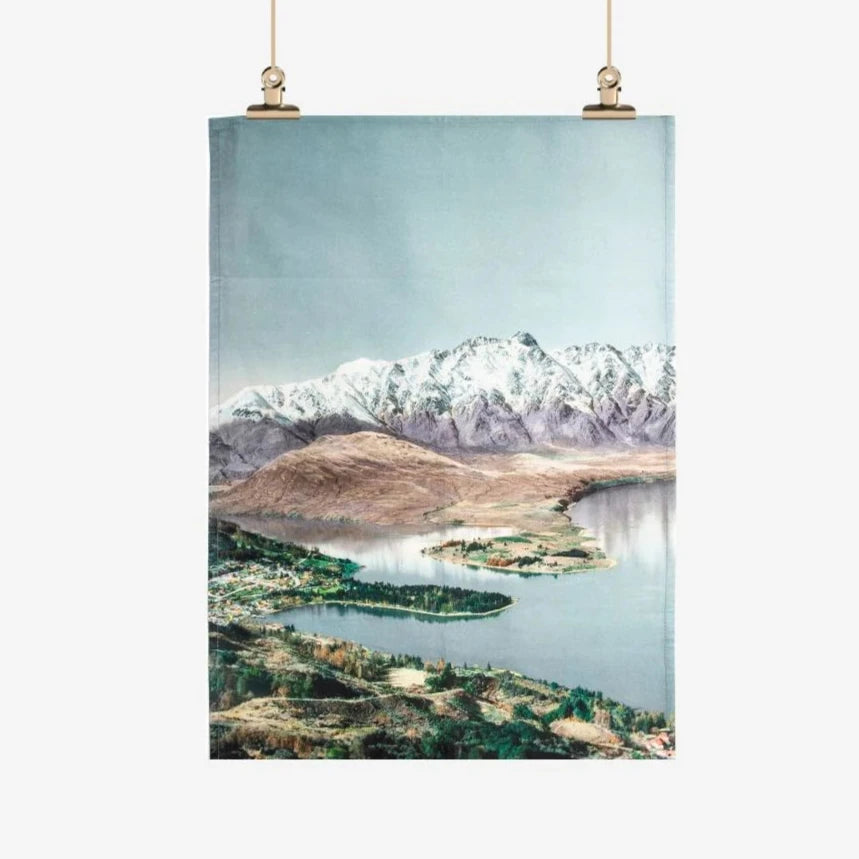 Tea Towel - Queenstown 1940s