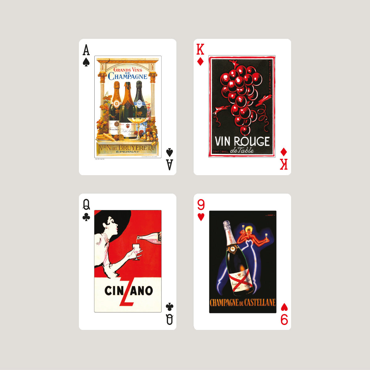 Novelty Playing Cards - The Joy of Wine
