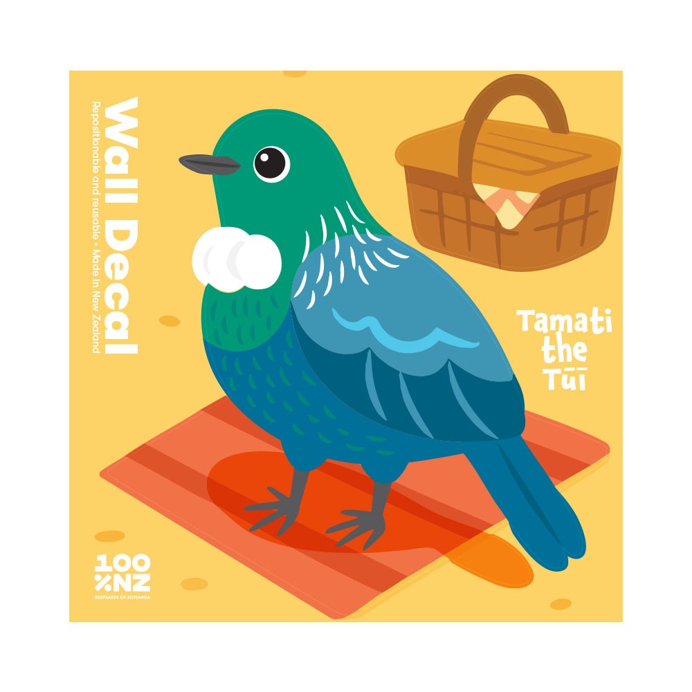 Wall Decal - Tamati the Tui