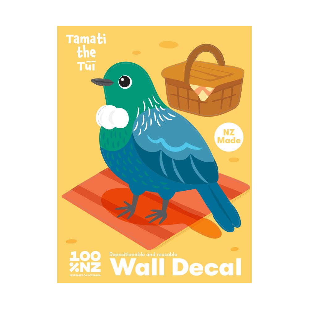 Wall Decal - Tamati the Tui