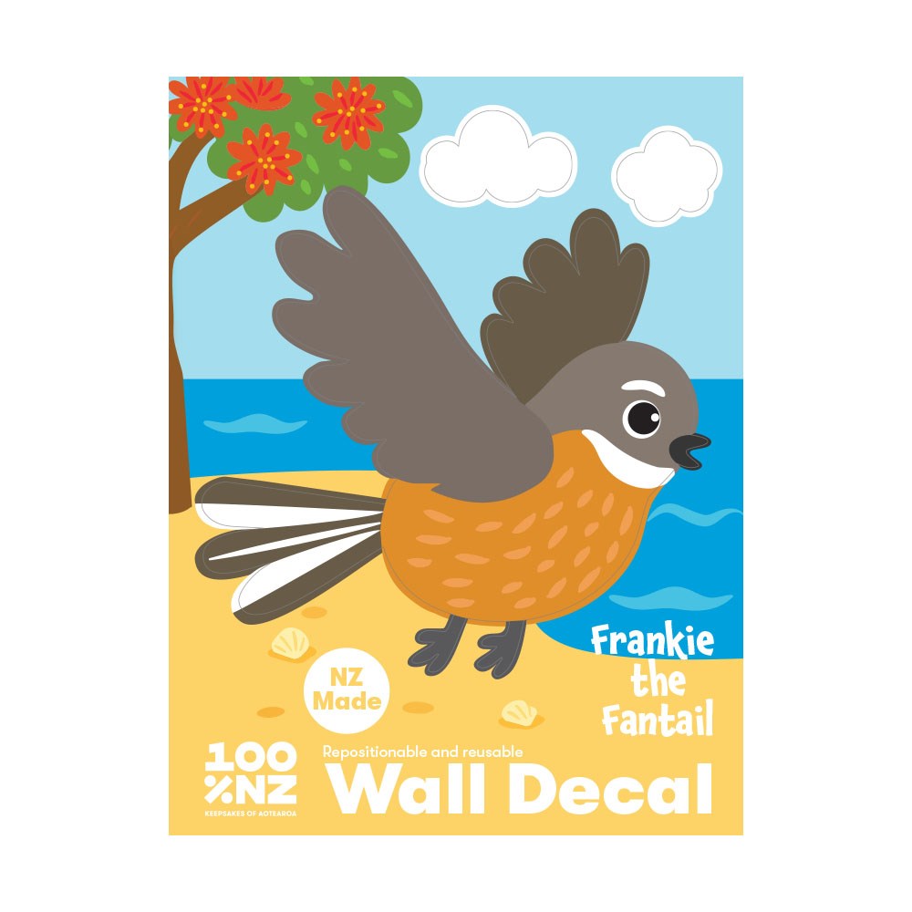 Wall Decal - Frankie the Fantail