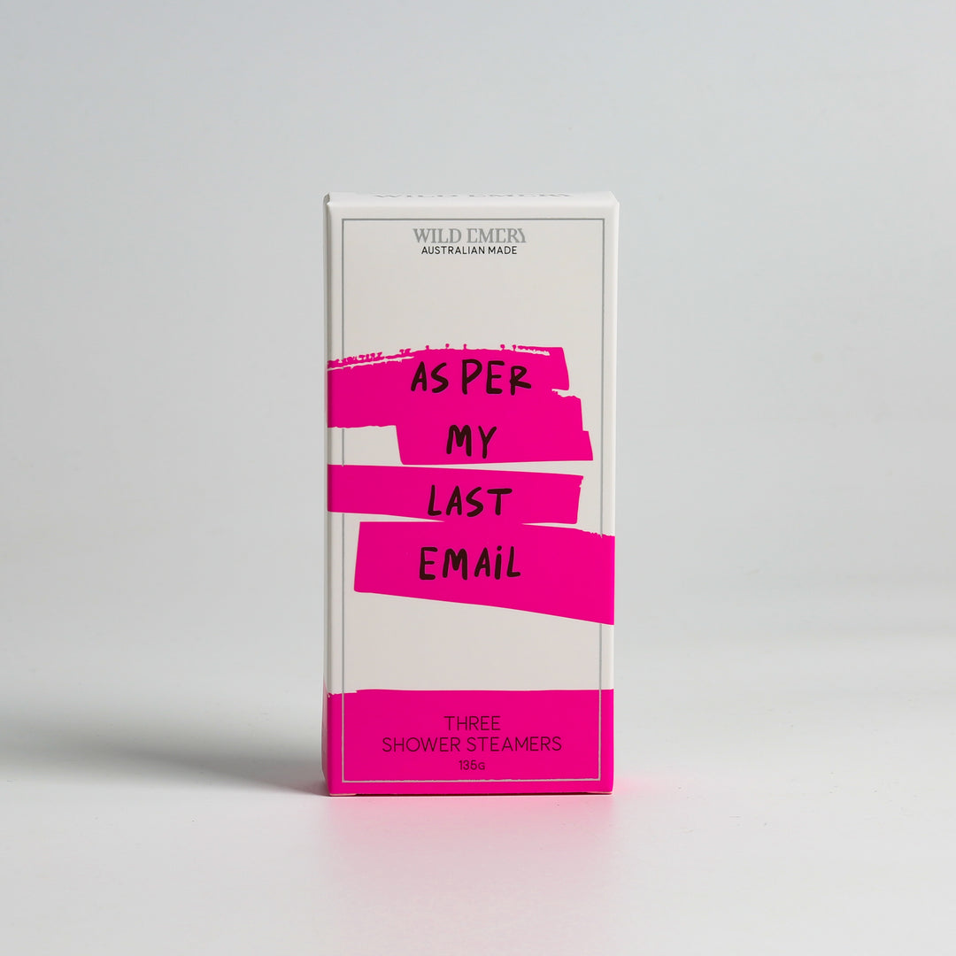 Shower Steamer Trio - As Per My Last Email