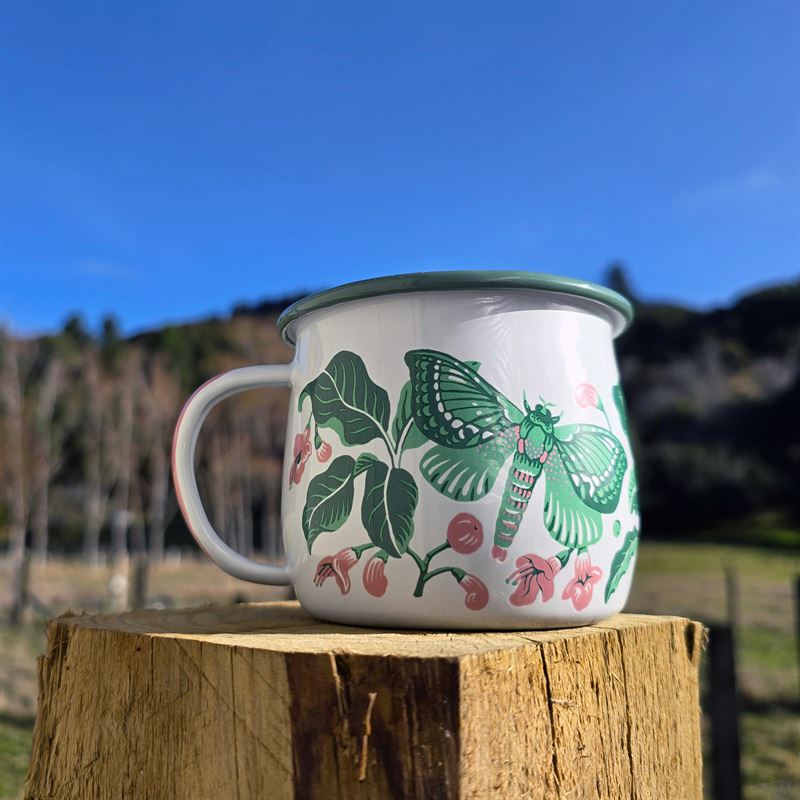 Enamel Mug - Puriri Moth