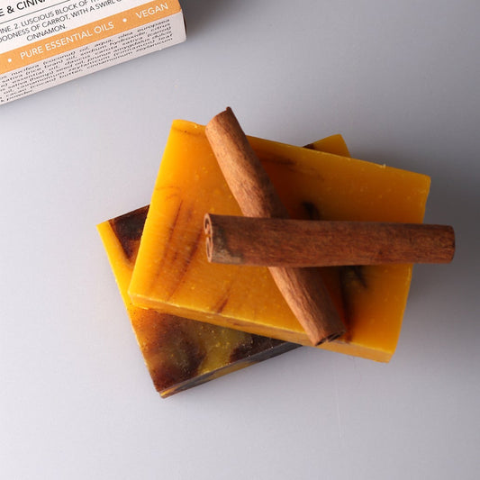 Blue Earth Soap - Orange & Cinnamon Swirl