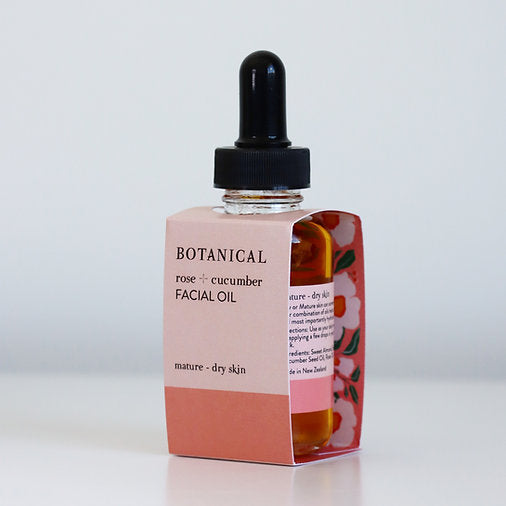 Botanical Facial Oil - Rose & Cucumber