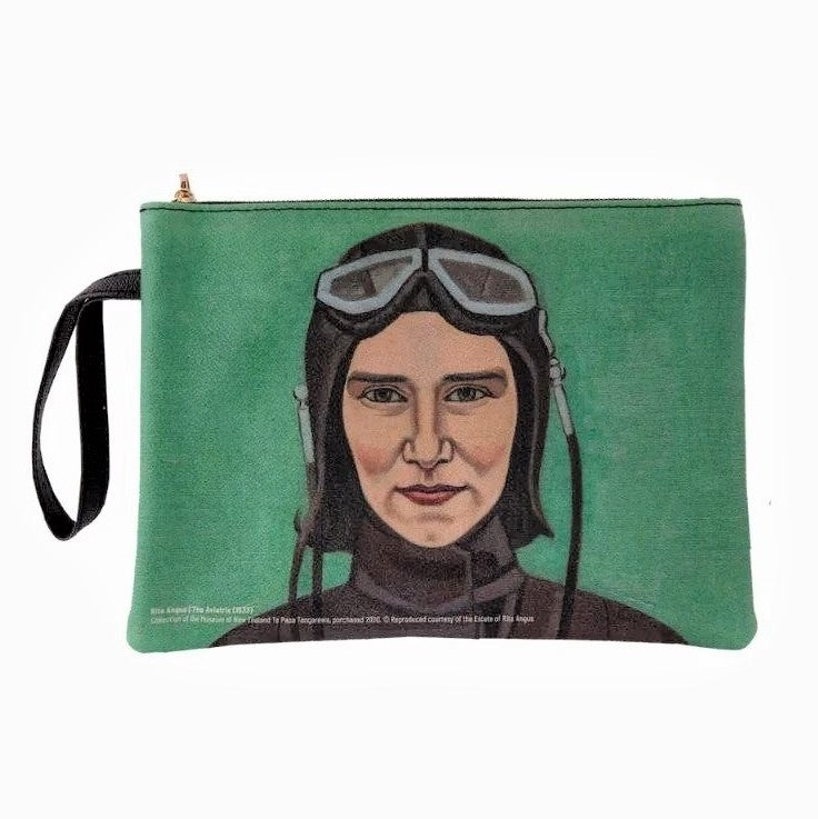 Rita Angus Clutch/Bag - The Aviatrix