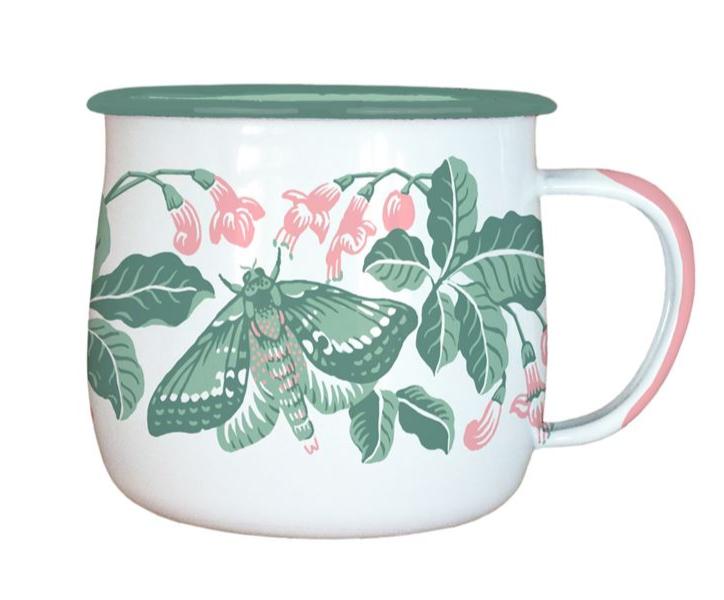 Enamel Mug - Puriri Moth
