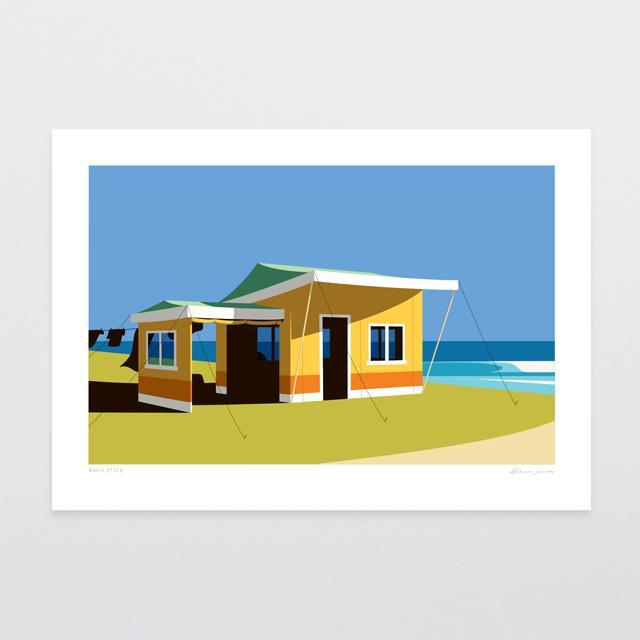 Glenn Jones Art Print - Bach Style