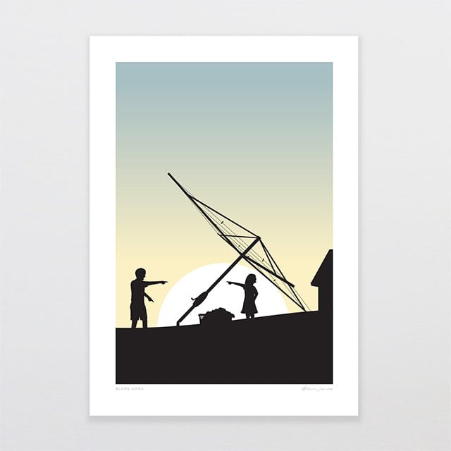 Glenn Jones Art Print - Washing Line Series