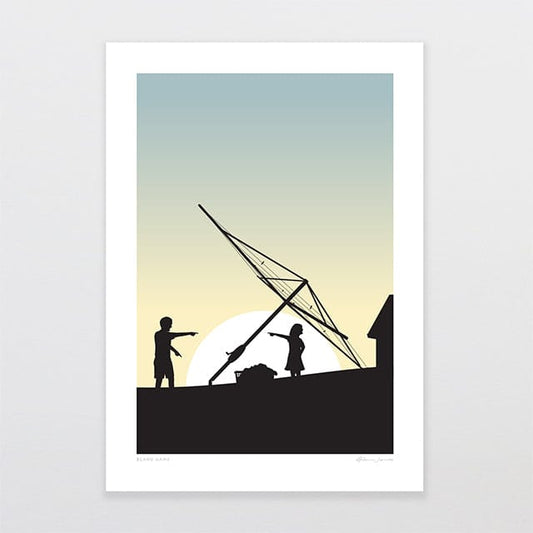 Glenn Jones Art Print - Washing Line Series