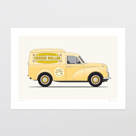 Glenn Jones Art Print - Let's Roll