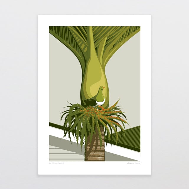 Glenn Jones Art Print - Local Lookout