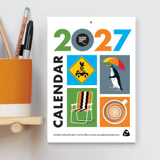Glenn Jones 2027 Calendar